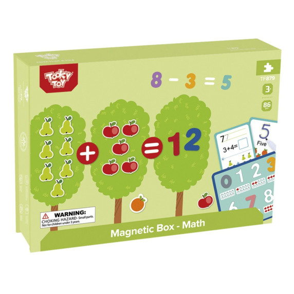 TOOKY TOY Wooden Magnetic Montessori Puzzle Game for Children