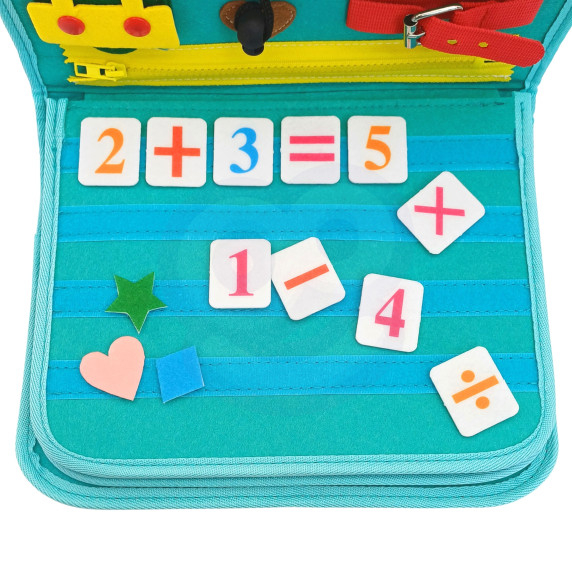 WOOPIE Montessori Educational Book Bag - Dinosaurs