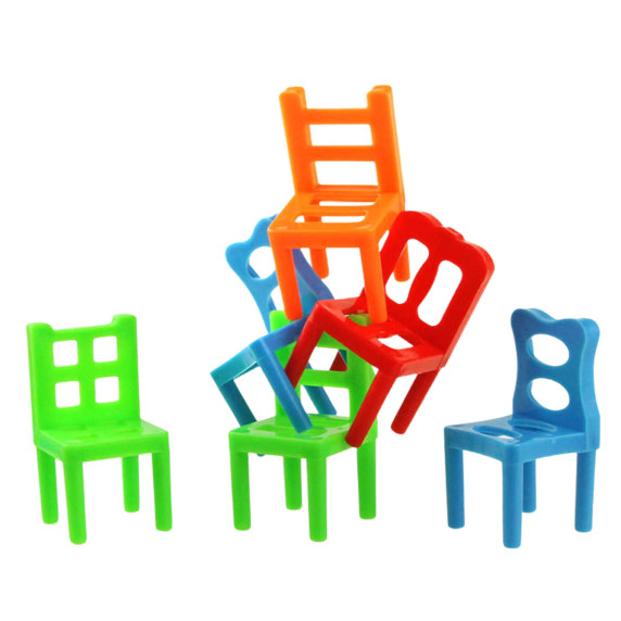 WOOPIE Balance Chairs Arcade Game Puzzle Stacks3+