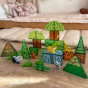 WOOPIE Magnetic Construction Blocks 3D Educational Set Rare Animals 45pcs.
