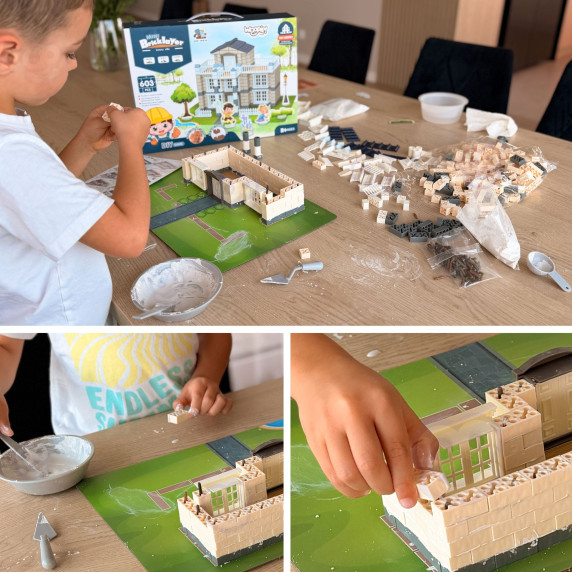 WOOPIE DIY Construction Kit Building with Bricks Dream House Residence 603 pcs.