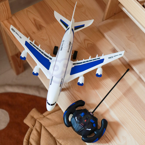 WOOPIE Blue Remote Controlled Passenger Airplane