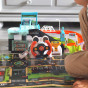 WOOPIE Parking Garage with Interactive Steering Wheel + 4 Cars