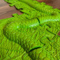 WOOPIE Sensory Mat Orthopedic Puzzle Snake Green 6 pcs.
