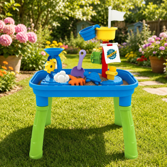 WOOPIE Water Table 2in1 Sandbox Pirate Ship 6 acc.
