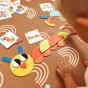 WOOPIE GREEN Wooden Montessori Puzzle 40 Patterns to Recreate 55 Pieces FSC Certified