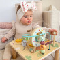 WOOPIE GREEN Wooden Educational Table Musical Sensory Maze 5 in 1