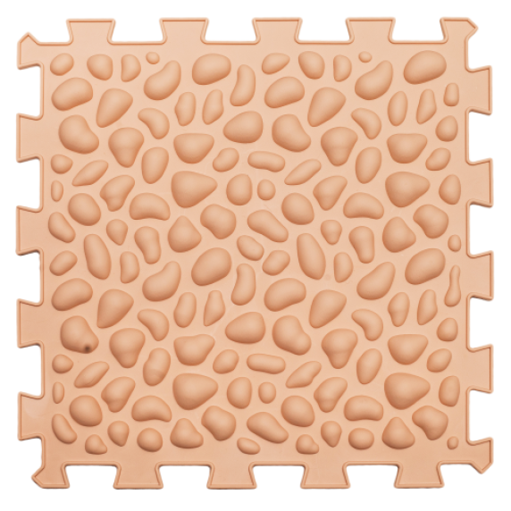 Ortek "Puzzle Mix" Taktila massagemattor (8 st.)