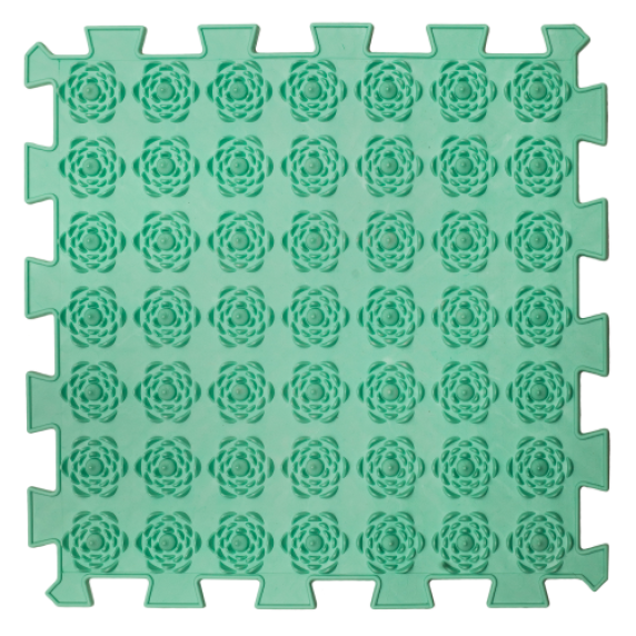 Ortek "Puzzle Mix" Taktila massagemattor (8 st.)