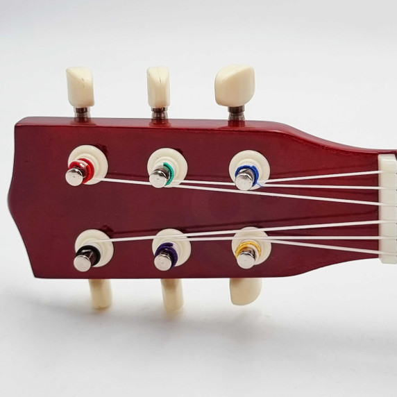 Viga Wooden Guitar for Kids Natural 21 Inches 6 Strings