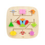 VIGA Wall Activity Panel with 16 Movable Elements