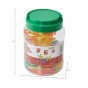 MASTERKIDZ Transparent Alphabet 52 Colored Letters for LED Panels