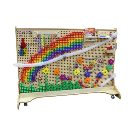 MASTERKIDZ Freestanding Creative STEM Learning Board 166 x 125