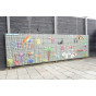 MASTERKIDZ Wall Panel Science Board Creative STEM Outdoor Board + Mounting Panel 120x80cm