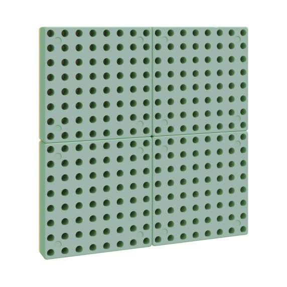 MASTERKIDZ Wall Panel Science Board Creative STEM Outdoor Board + Mounting Panel 40 x 40 (cm)