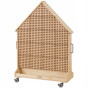 MASTERKIDZ Wooden STEM Board Freestanding XXL in the Shape of a House