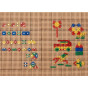 MASTERKIDZ Set of Geometric Shapes Blocks for STEM Wall Panels 260 pcs.