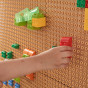 MASTERKIDZ STEM Building Block Set 135 pcs with Panel Overlay 4 pcs.