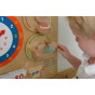 MASTERKIDZ Learning to Read the Clock Flex Wall Educational Board