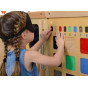 MASTERKIDZ Educational Board Recognition of Materials Textures Sense of Touch