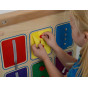 MASTERKIDZ Montessori Wall Board Opening and Closing Locks Sliders Buttons