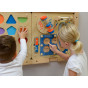 MASTERKIDZ Learning about Magnetic Attraction - Flex Montessori Wall Board