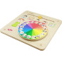 MASTERKIDZ Train Board Set 5 in 1 Sensory Board Motor Learning Senses and Emotions