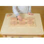 MASTERKIDZ Wooden Math Puzzle Fractions