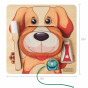 MASTERKIDZ Learning Healthy Oral Hygiene with a Dog as an Example - Montessori Educational Wall Chart