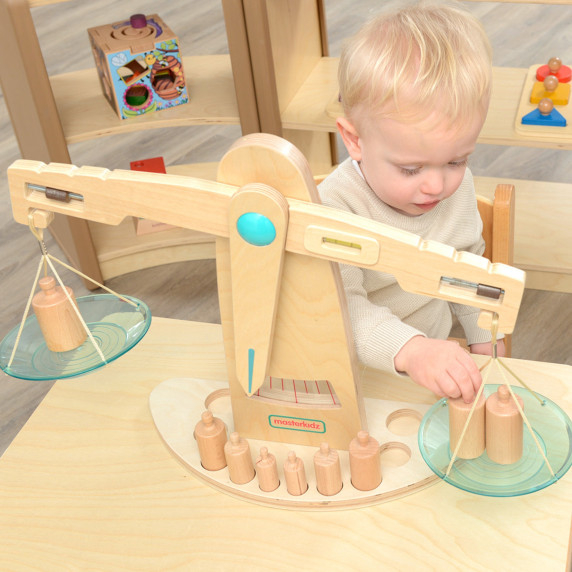 MASTERKIDZ Wooden Scale