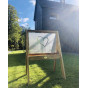 CLASSIC WORLD EDU Wooden Educational Easel