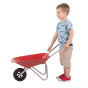 CLASSIC WORLD EDU Metal Garden Wheelbarrow for the Garden Beach Sandbox