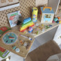 Tooky Toy Educational Montessori Box Puzzle Abacus Weather Board 6 in 1 for ages 3+
