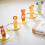 TOOKY TOY Throw at the Target Wooden Skill Game Hoops 15 pcs.