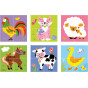 VIGA Wooden Puzzle Farm 4 Blocks
