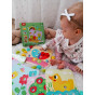 TOOKY TOY Puzzle Blocks for Kids Animals Match Learning Shapes Colors + Boards