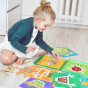 TOOKY TOY Puzzle Logic Game Puzzles Magnetic Blocks for Children 49 pcs.