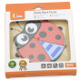 VIGA Baby's First Wooden Puzzle Ladybug