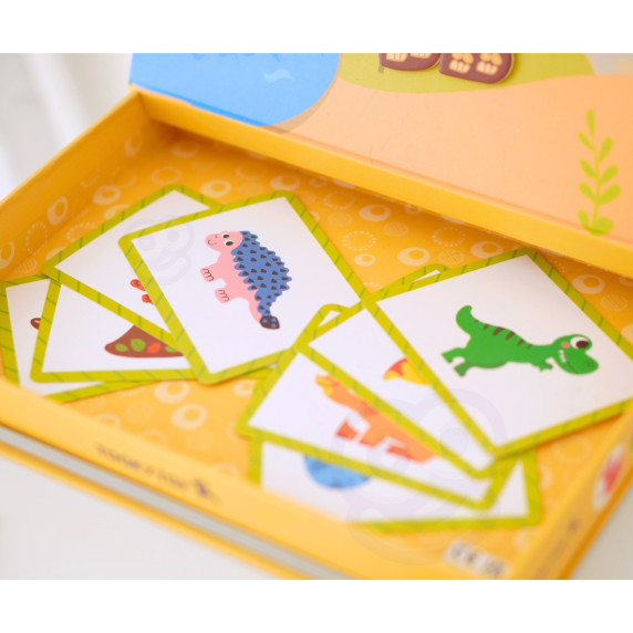 TOOKY TOY Magnetic Puzzle Dinosaurs Puzzle