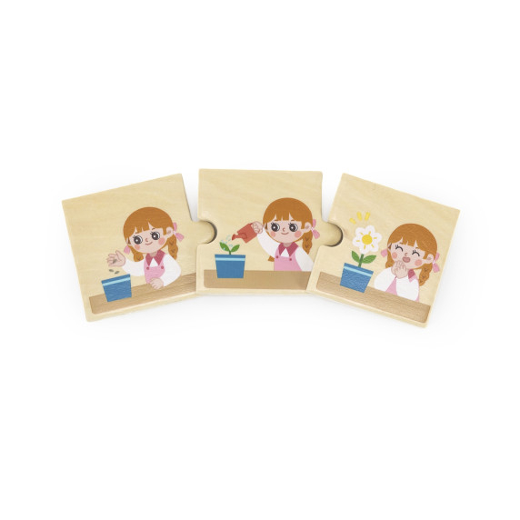 VIGA Wooden Puzzle Matching Activities for Kids