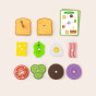 TOOKY TOY Sandwich Making Wooden Puzzle