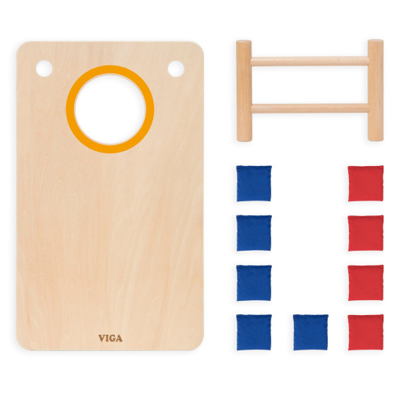 Viga 2-in-1 Skill Game Tic-Tac-Toe + Cornhole - Throw to the Target