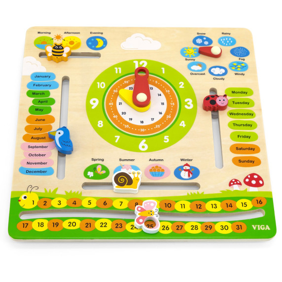 VIGA Educational Calendar Learning English