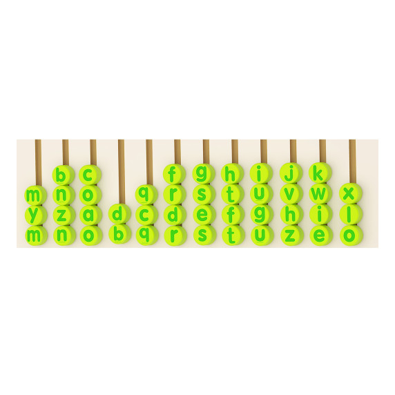 Viga Toys Alphabet Learning Sensory Board