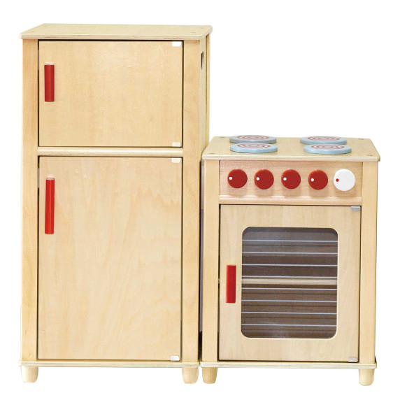 VIGA Wooden Huge Natural Kitchen Set FSC Certified