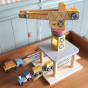 TOOKY TOY Wooden Harbor Crane Set
