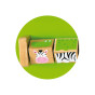 VIGA Educational Manipulative Sensory Board Wooden Crocodile FSC Montessori Certificate