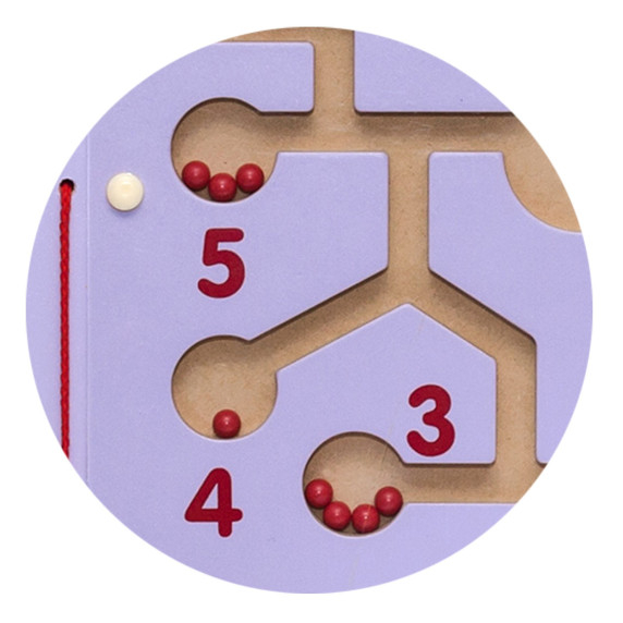 VIGA Hippopotamus Manipulative Sensory Board FSC Montessori Certificate