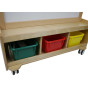 MASTERKIDZ Double-Sided Chalk and Magnetic Writing Board