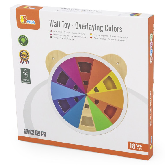 VIGA Wooden Board Color Mixing FSC Certified